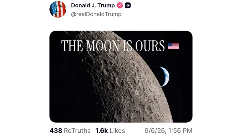 Trump Declares the Moon US Property