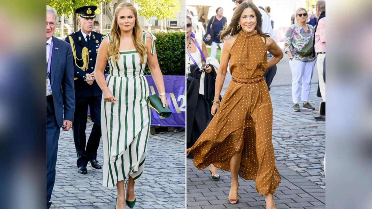 Royals in Aachen: Amalia and Mary in elegant summer looks — Europe's elites put on a polished show